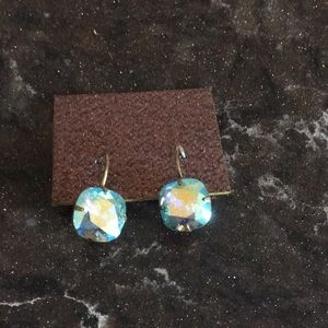Liz Palacios Swarovski drop earrings